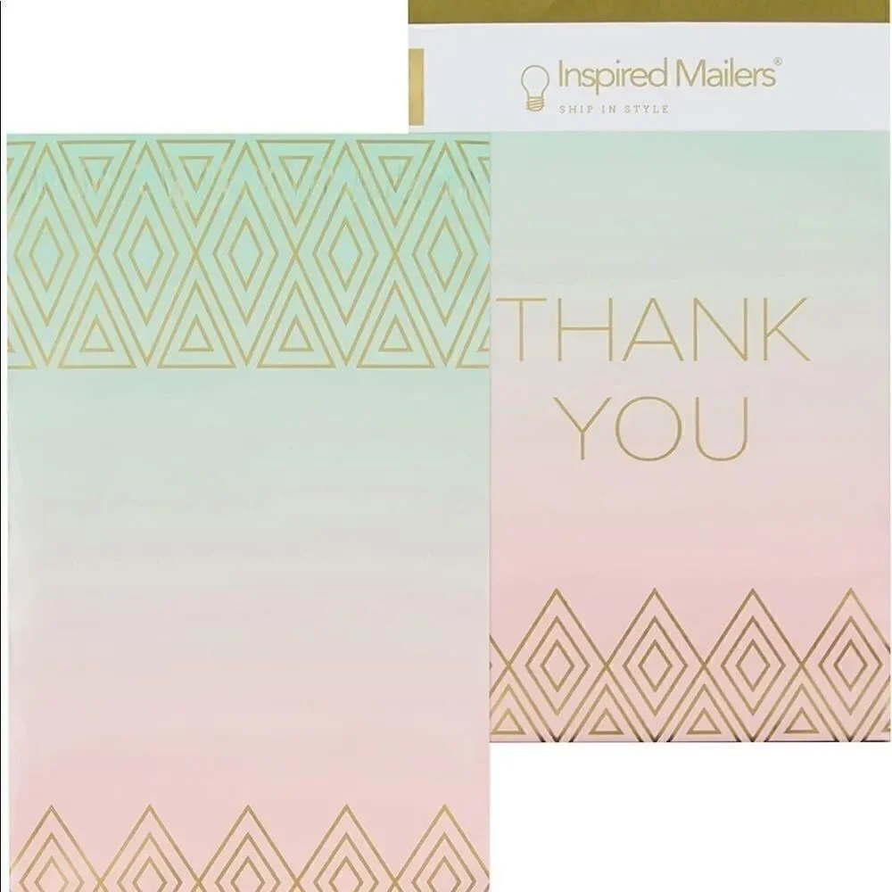 Poly Mailers MIX BOHo 6x9 10x13 35pcs 35stickers